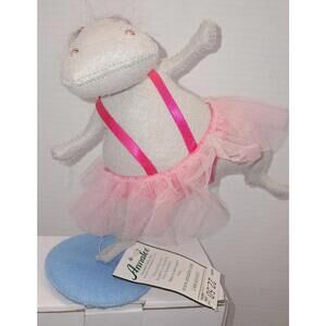 2009 Annalee Ballerina Hippo With Tags